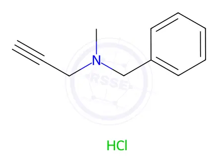 Chemical structure of Pargyline Hydrochloride (1499006)