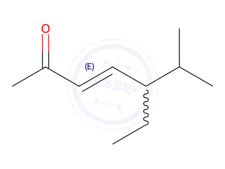 Chemical structure of 5-Ethyl-6-Methylhept-3-En-2-One