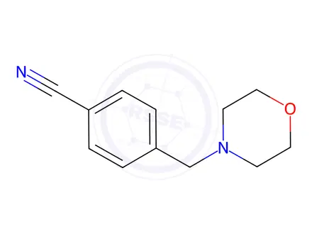 Chemical structure of 4-(Morpholin-4-ylmethyl)benzonitrile hydrochloride