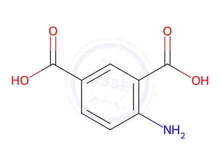 Chemical structure of 4-Aminoisophthalic Acid