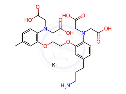 Chemical structure of BAPTA-APM