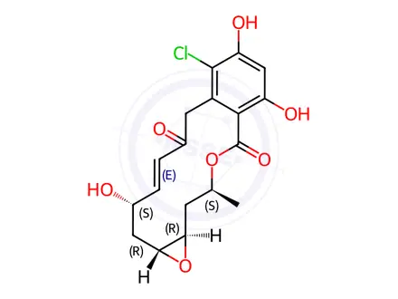 Chemical structure of Radicicol Impurity 35