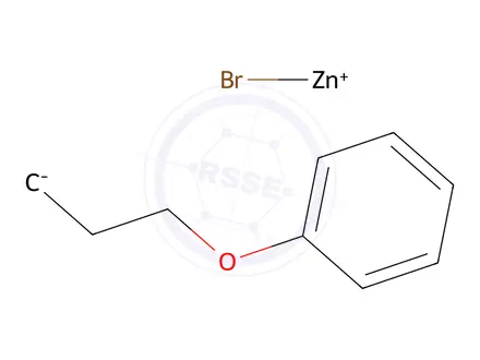 Chemical structure of 3-Phenoxypropylzinc bromide 0.5 M in Tetrahydrofuran