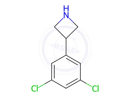 Chemical structure of 3-(3,5-Dichlorophenyl)azetidine