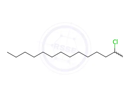 Chemical structure of 2-Chlorotetradecane
