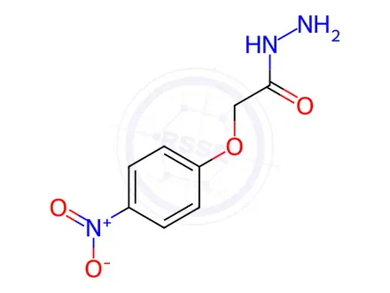 Chemical structure of 4-Nitrophenoxyacetic Acid Hydrazide