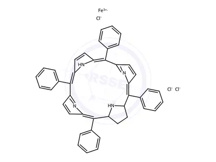 Chemical structure of Porphine Impurity 28