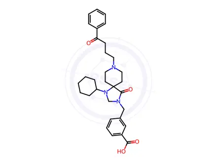 Chemical structure of Trazpiroben