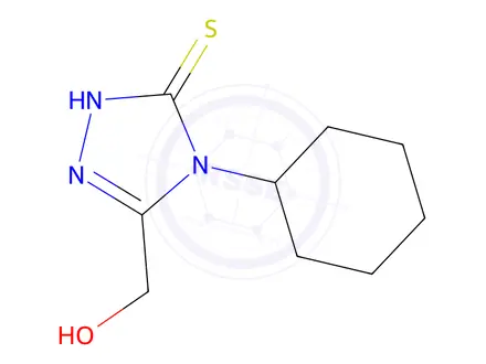 Chemical structure of (4-Cyclohexyl-5-mercapto-4h-1,2,4-triazol-3-yl)methanol