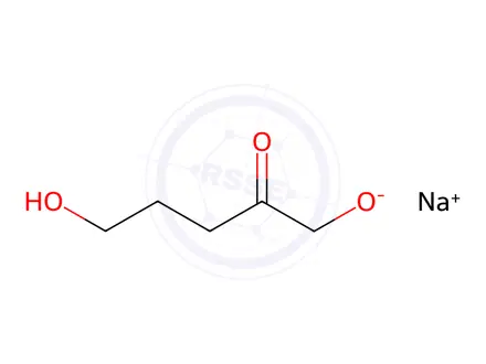 Chemical structure of Sodium 5-hydroxypentanoate