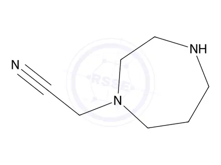 Chemical structure of 2-(1,4-Diazepan-1-yl)acetonitrile