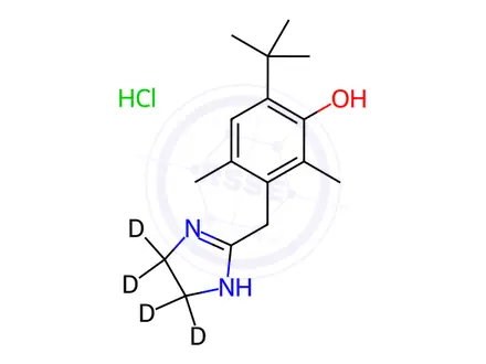 Chemical structure of Oxymetazoline-[D4]