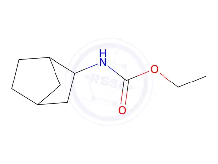 Chemical structure of Ethyl 2-Norbornylcarbamate