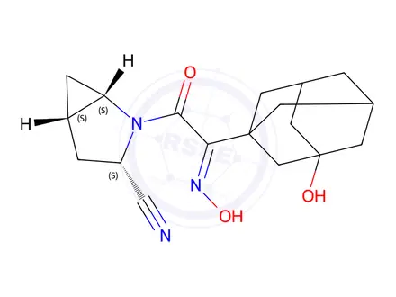 Chemical structure of Saxagliptin Impurity 99