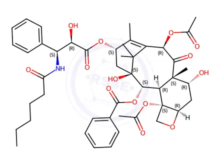 Chemical structure of 7-Epi-Taxol C