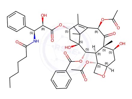 Chemical structure of Paclitaxel EP Impurity C