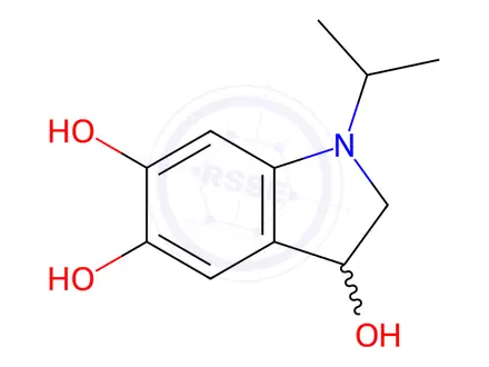 Chemical structure of Isoproterenol Impurity 102