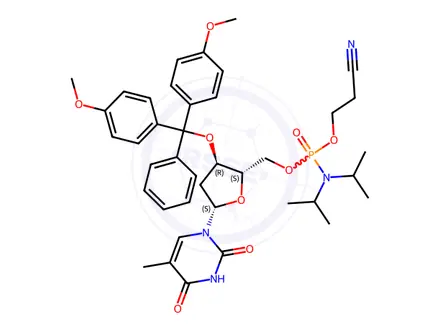 Chemical structure of Phosphoramidites Impurity 101