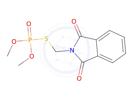 Chemical structure of PHOSMET-OXON