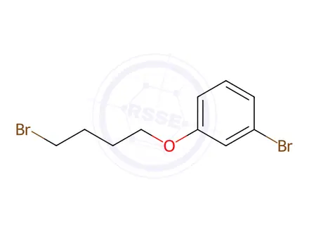 Chemical structure of Benzene, 1-bromo-3-(4-bromobutoxy)-