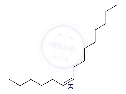 Chemical structure of (Z)-6-Pentadecene