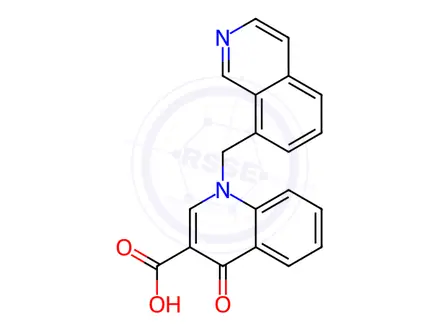 Chemical structure of Rosoxacin Impurity 149