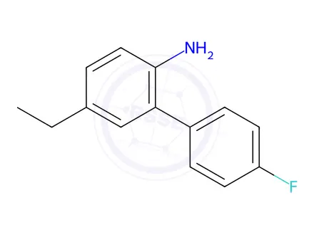 Chemical structure of 5-Ethyl-4'-fluoro-[1,1'-biphenyl]-2-amine