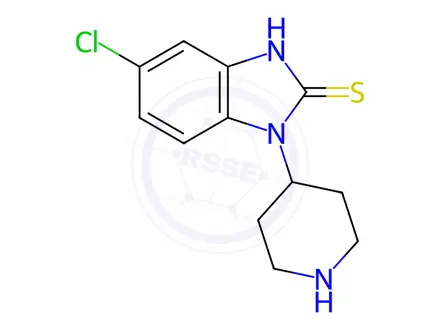 Chemical structure of Domperidone 2-thione Impurity