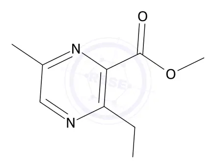 Chemical structure of Methyl 3-(bromomethyl)-6-methylpyrazine-2-carboxylate