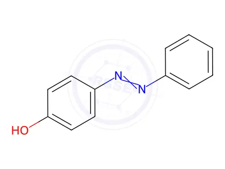 Chemical structure of 4-Phenylazophenol