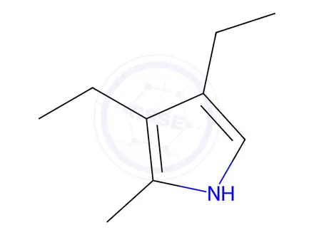Chemical structure of 2-Methyl-3,4-diethyl-1H-pyrrole
