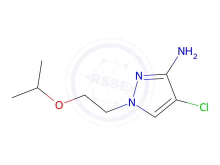 Chemical structure of 4-Chloro-1-(2-isopropoxyethyl)-1h-pyrazol-3-amine