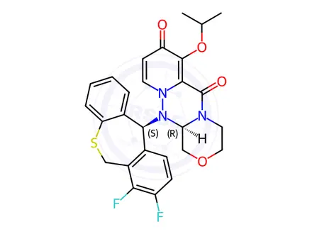 Chemical structure of Baloxavir Impurity 274