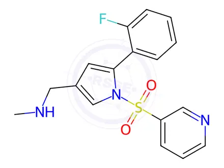 Chemical structure of Vonoprazan