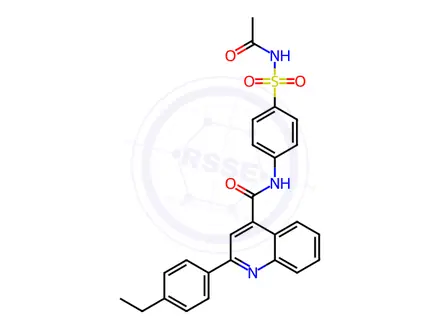 Chemical structure of WAY-324593