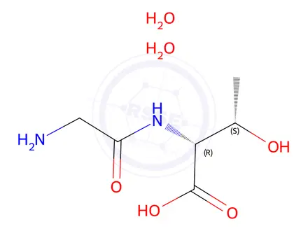Chemical structure of Glycyl-D-threonine