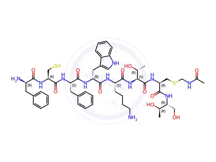 Chemical structure of Octreotide Acetate Impurity 36