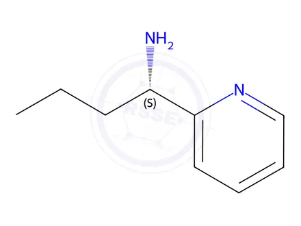 Chemical structure of (1S)-1-(2-PYRIDYL)BUTYLAMINE