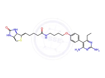 Chemical structure of Pyrimethamine Impurity 9