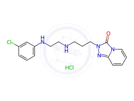 Chemical structure of Trazodone Impurity 28 HCl salt