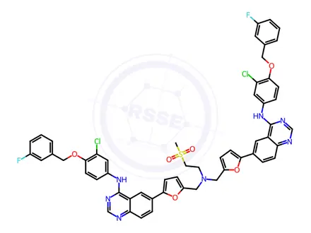 Chemical structure of Lapatinib Impurity 38
