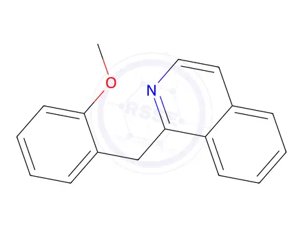 Chemical structure of 1-(2-Methoxybenzyl)isoquinoline