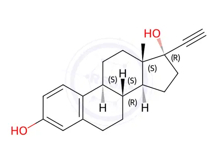 Chemical structure of Ethinylestradiol EP Impurity A