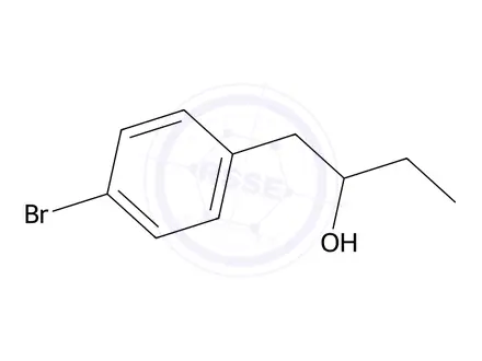 Chemical structure of 1-(4-Bromophenyl)butan-2-ol