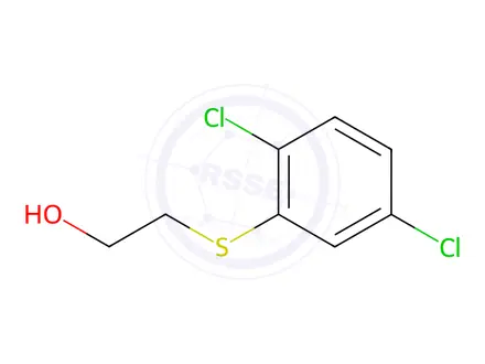 Chemical structure of 2,5-DICHLOROPHENYLTHIOETHANOL
