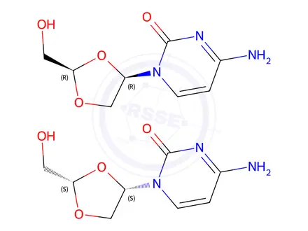 Chemical structure of Lamivudine Impurity 4