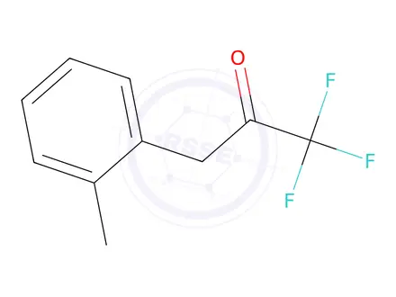 Chemical structure of 3-(2-Methylphenyl)-1,1,1-trifluoro-2-propanone