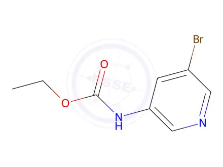 Chemical structure of Ethyl (5-bromopyridin-3-yl)carbamate