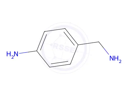 Chemical structure of 4-Aminobenzylamine