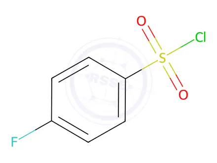 Chemical structure of 4-Fluorobenzenesulfonyl Chloride